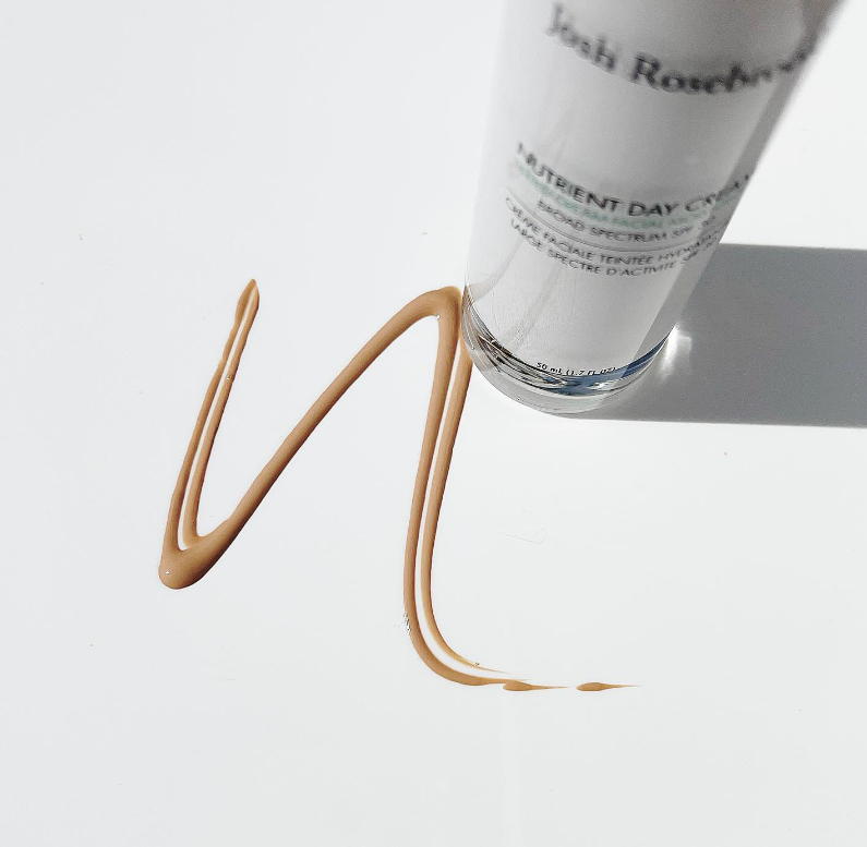Josh Rosebrook Nutrient Day Cream Tinted SPF30 texture close up image- Margot Body